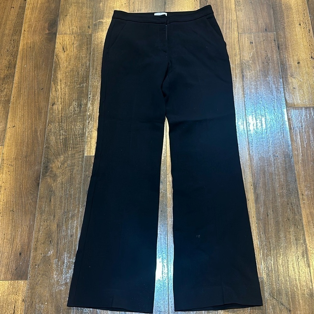 Mulberry Black Wool Blend Slacks GB1 - Picture 2 of 6
